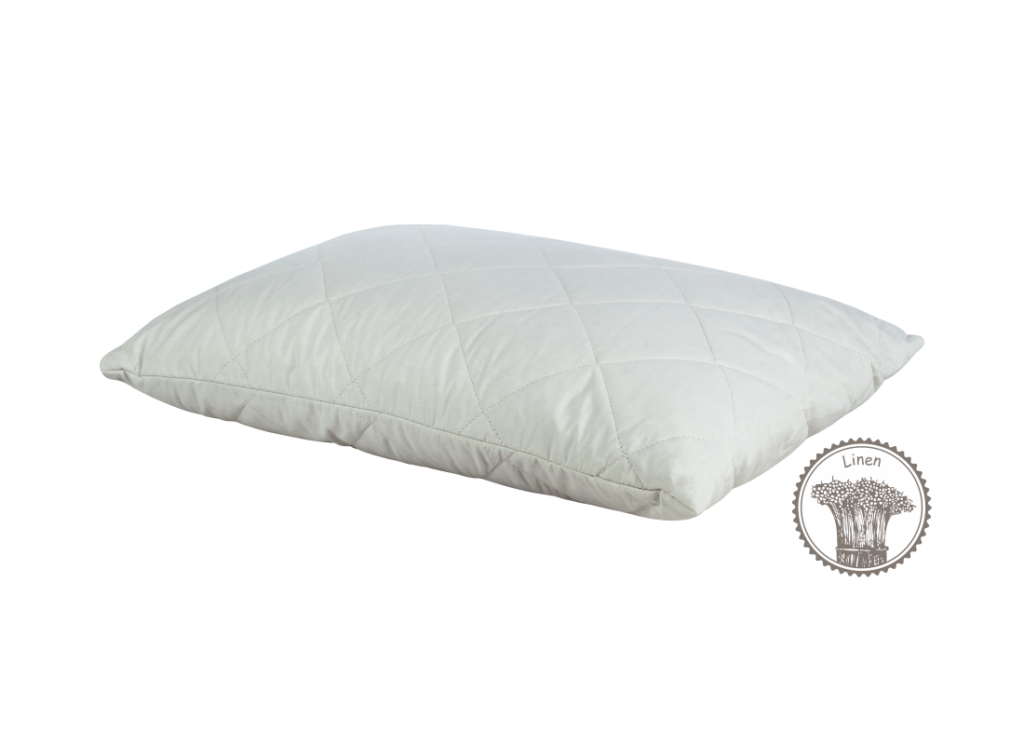 Breathable Linen Hypoallergenic Pillow – Allergy-Friendly Comfort