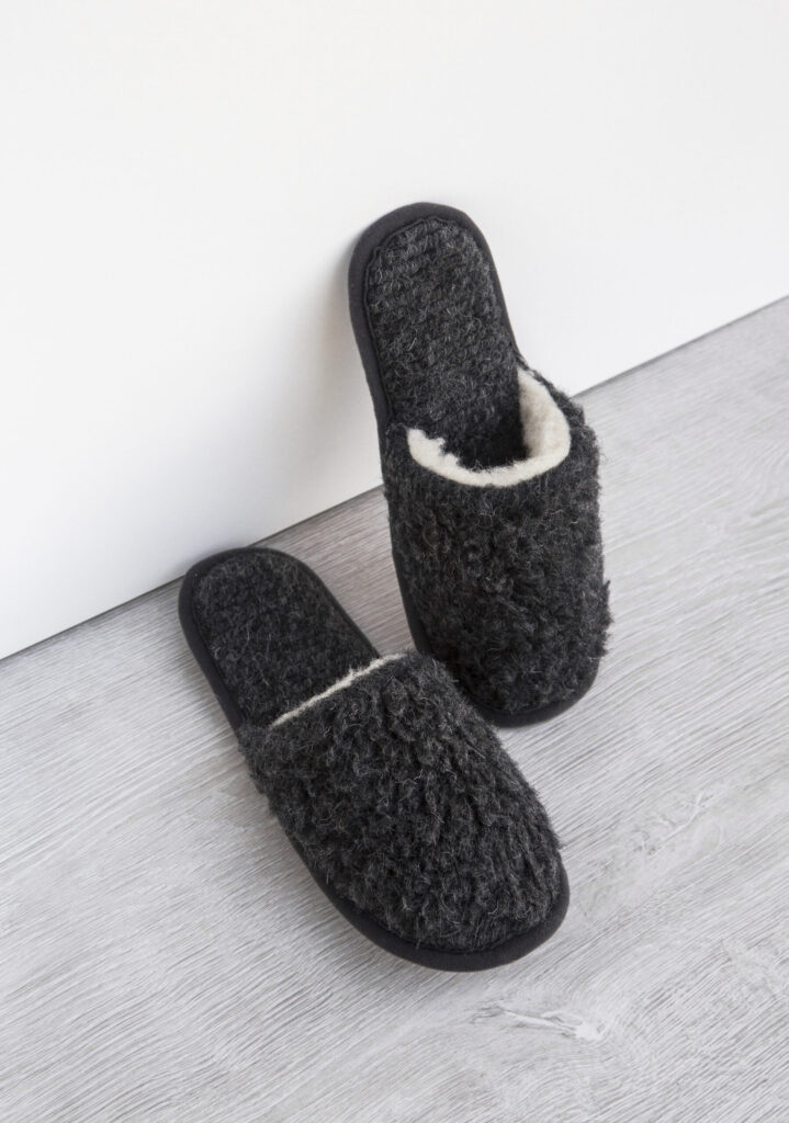 Plush Comfort: Luxury Merino Wool Slippers