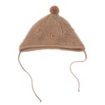 Zaffiro children's lambswool cap POMPOM