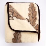 WoolLando natural merino wool blanket - duvet OAK 800 g/m