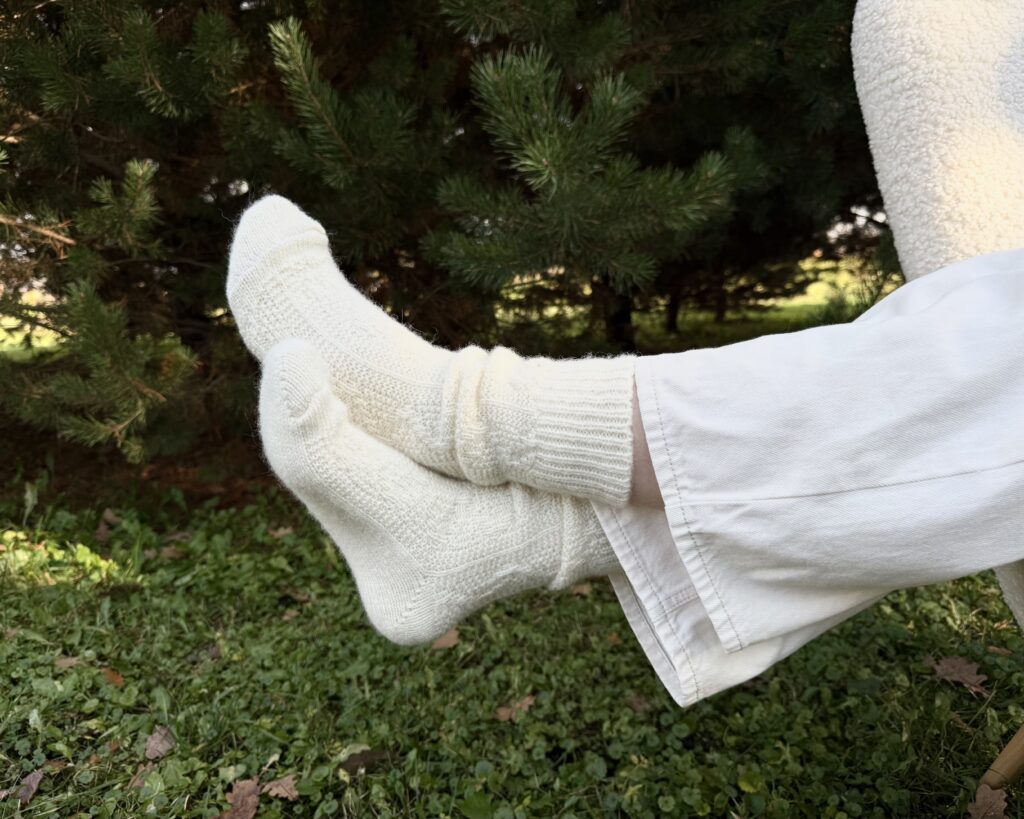 WoolLando New Zealand sheep wool socks SNOWY