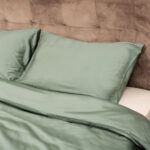 PREMIUM satin bedding set MINT