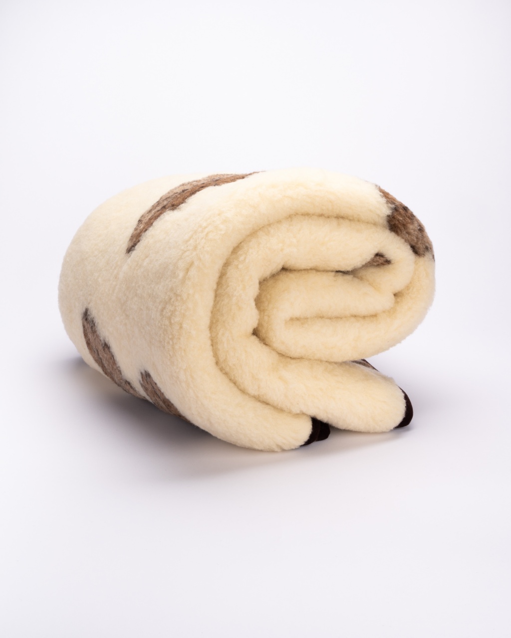 WoolLando natural merino wool blanket - duvet OAK 800 g/m