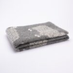 Children's woollen GREY LAMB blanket