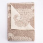 Children's woollen CREAM LAMB blanket