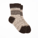 WoolLando natural 100% dog wool socks