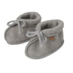 Zaffiro children's grey lambswool boots