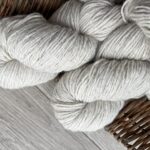 Natural alpaca wool yarn CREAM - 500g