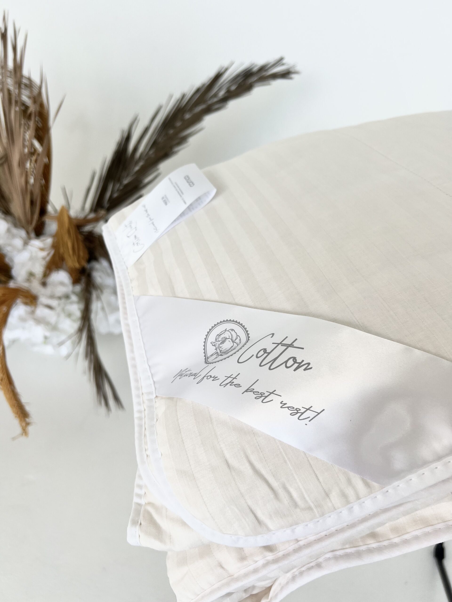 Thin lightweight SUMMER blanket in cotton