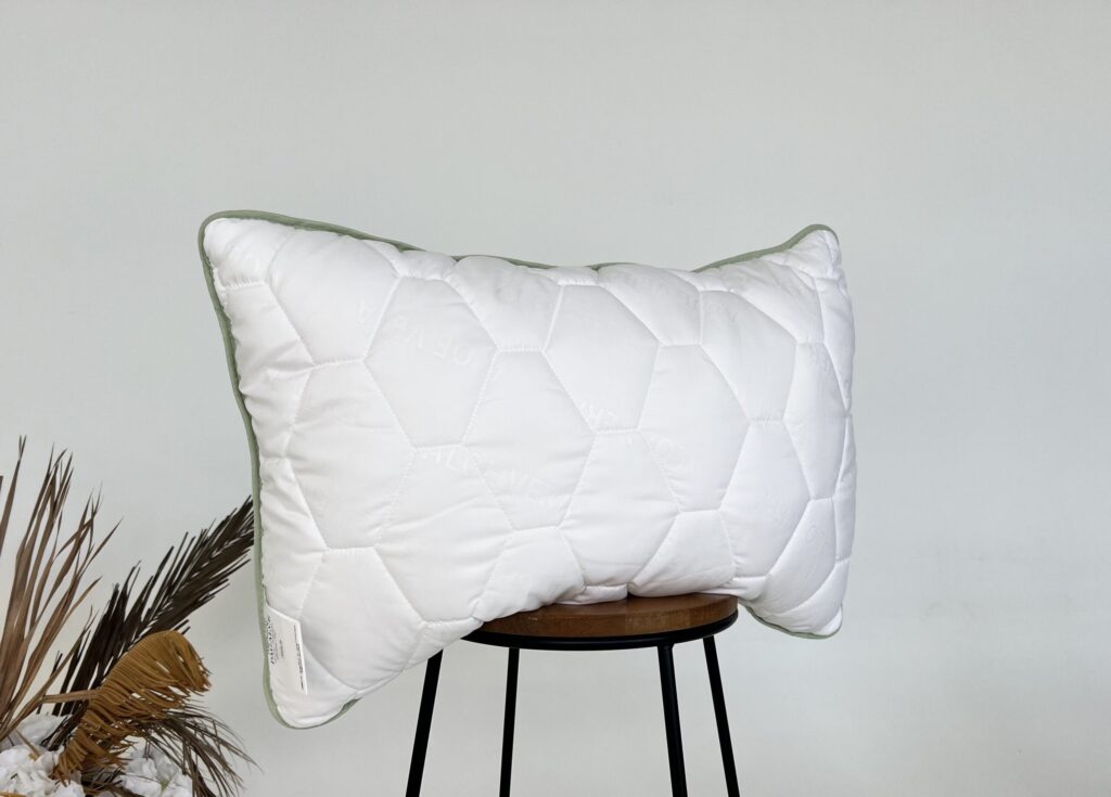 Antibacterial pillow with aloe vera extract