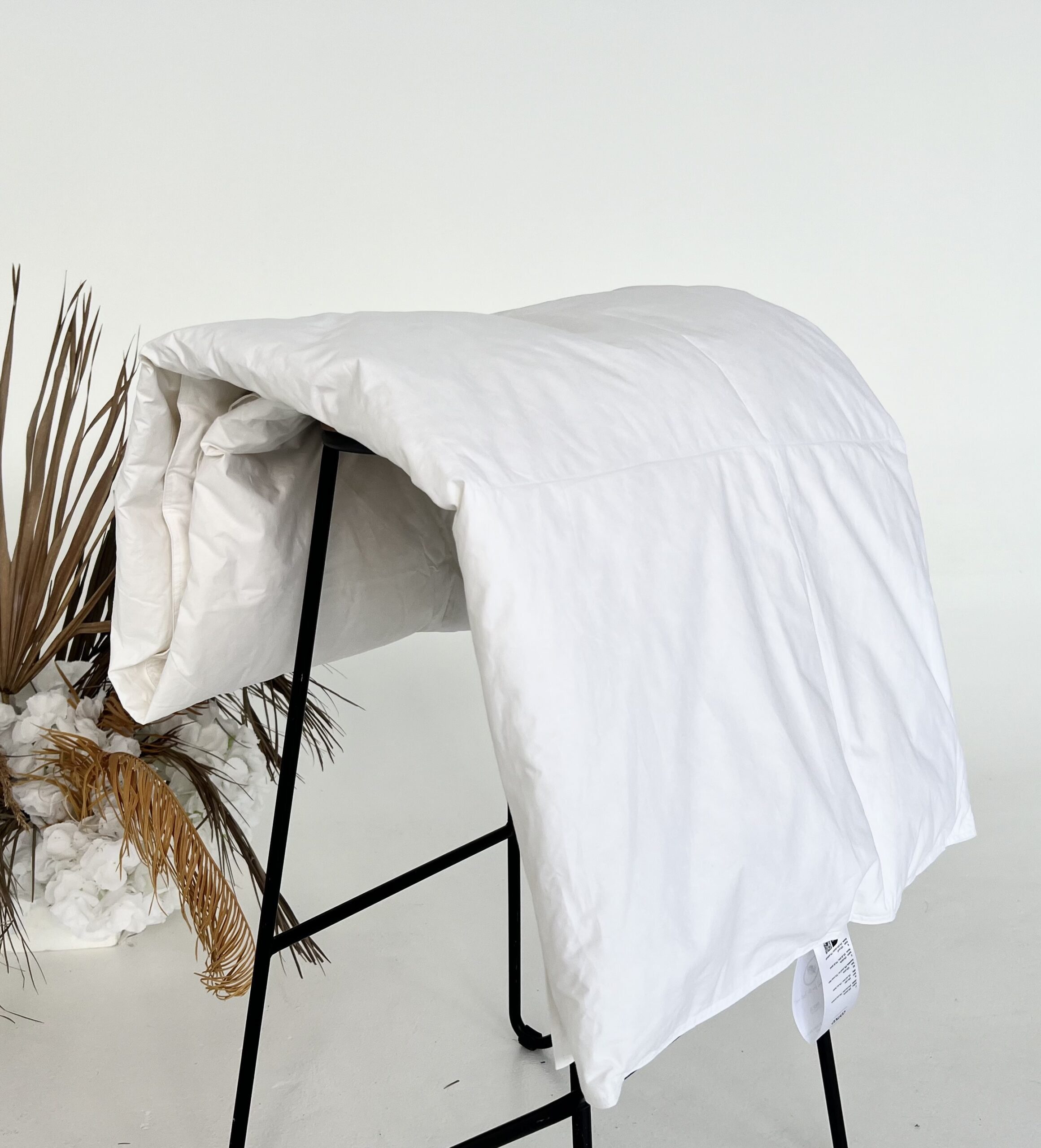 Duck down and feather light bedding set