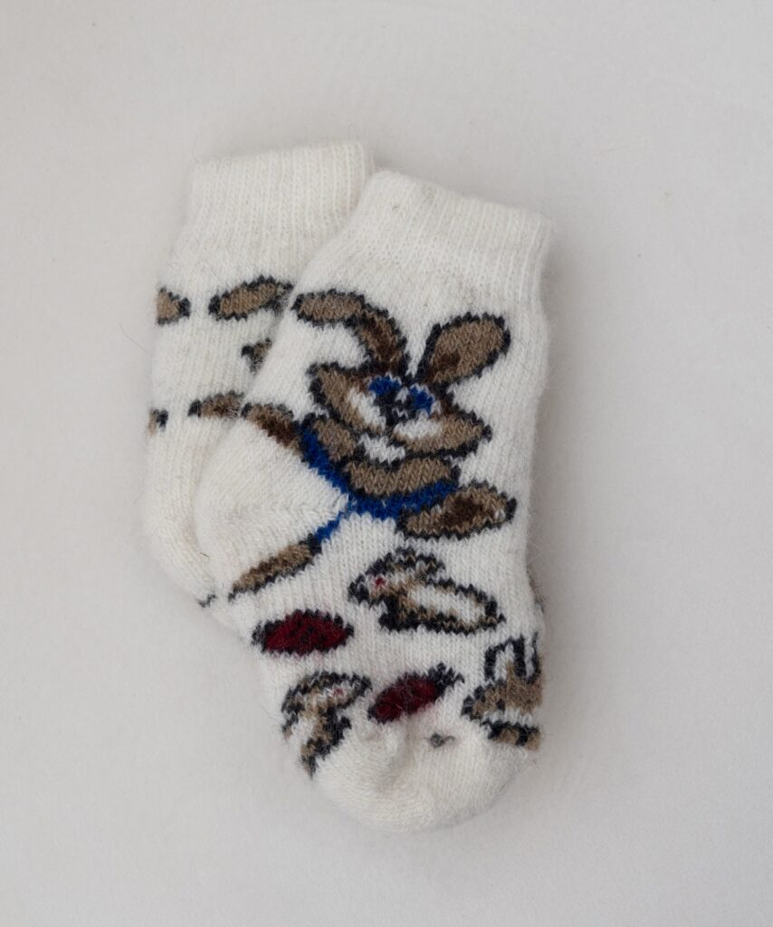 Children's merino wool socks KIŠKIS