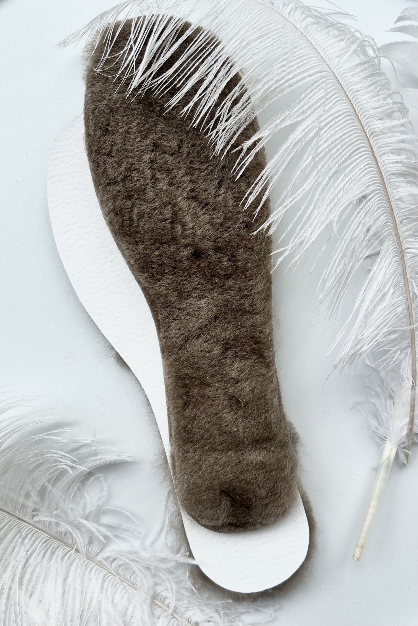 Woollen, fur insoles