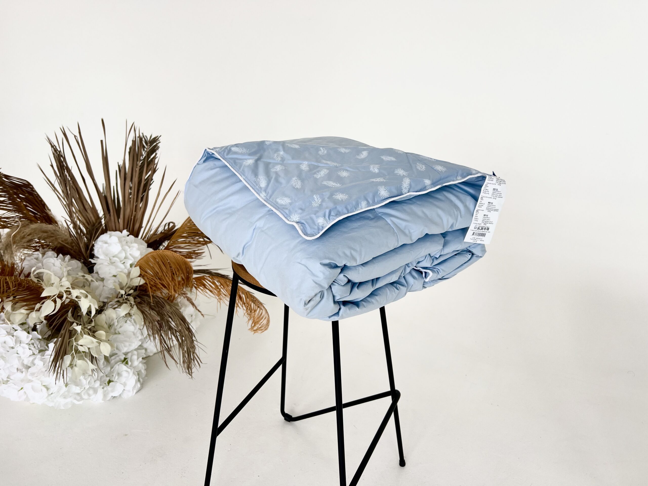 MERKYS luxury lightweight blanket 90% goose down 10% feathers 500g/m2