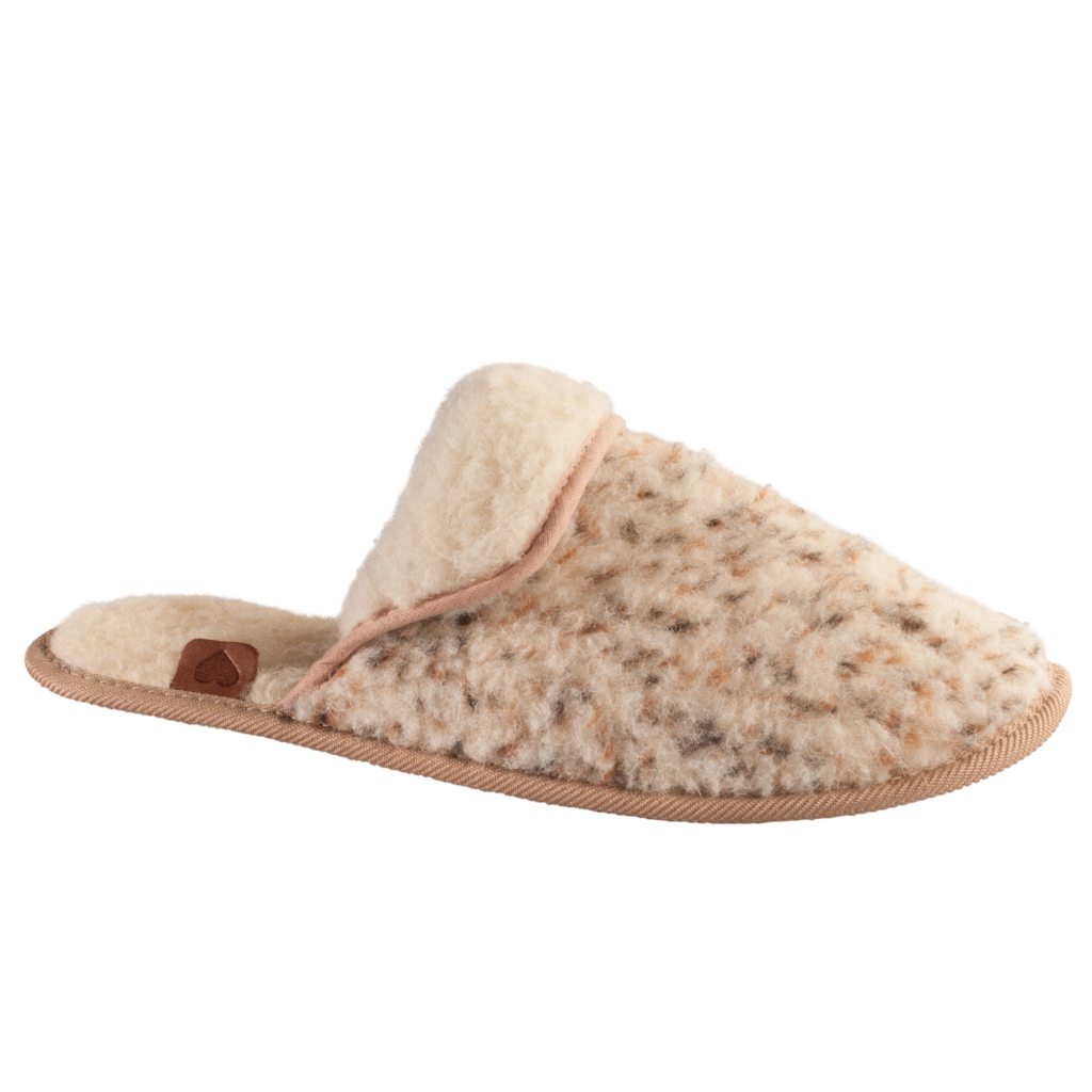 PAHNI natural wool slippers