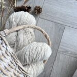 100% New Zealand sheep wool WHITE - 1kg