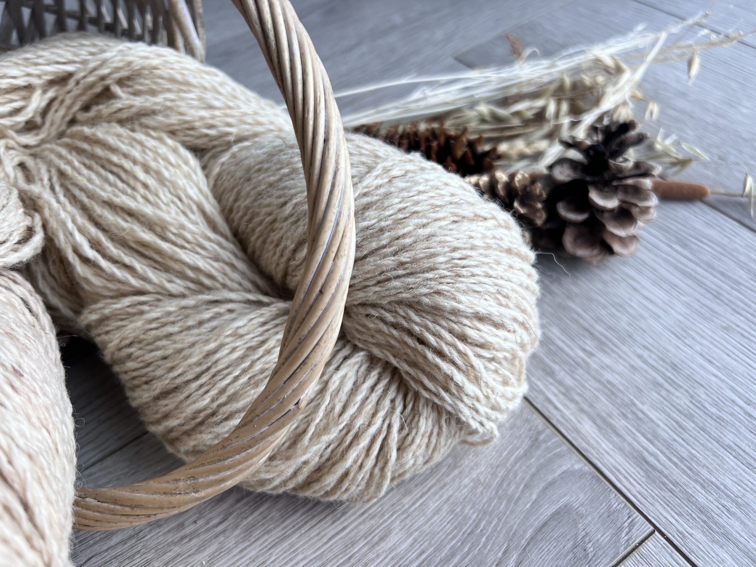 50% dog 50% sheep wool 1kg GELSVI