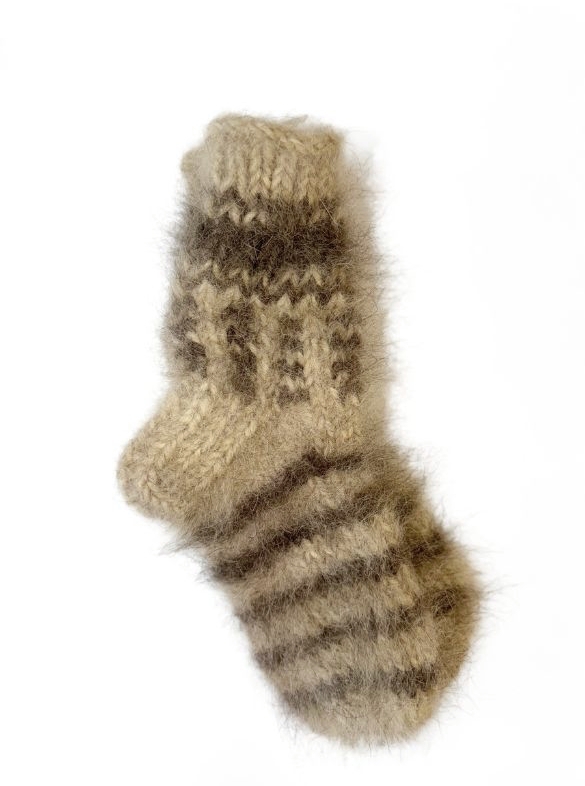 WoolLando circulation-enhancing 100% SIBERIAN HUSKY wool socks