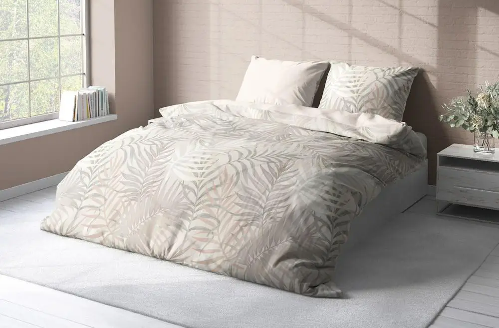 PREMIUM satin bed linen set ash