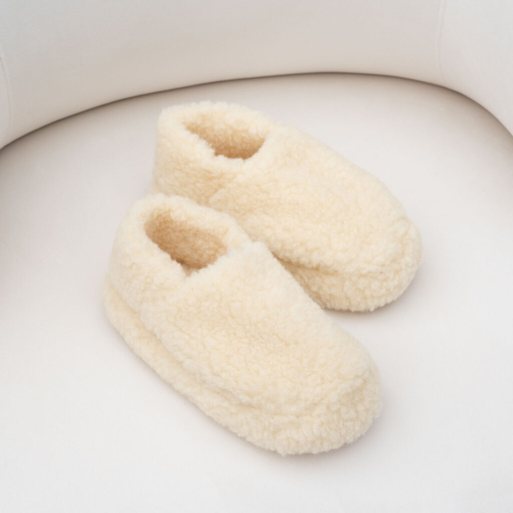 Camel fleece warm sheepskin boots