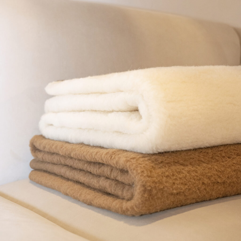WOOLLAND Children's Camel Fleece Lightweight Blanket - Comforter