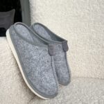 WoolLando natural wool felted slippers NIDA