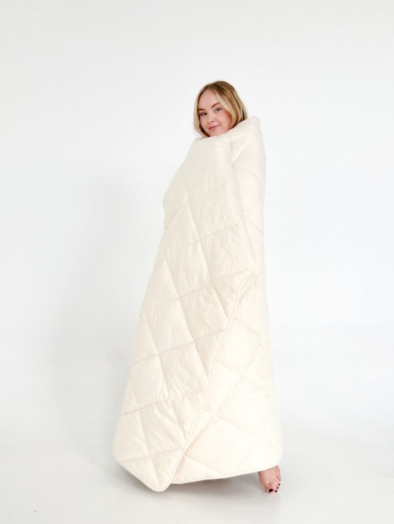 Universal luxury blanket camel wool 400g/m2