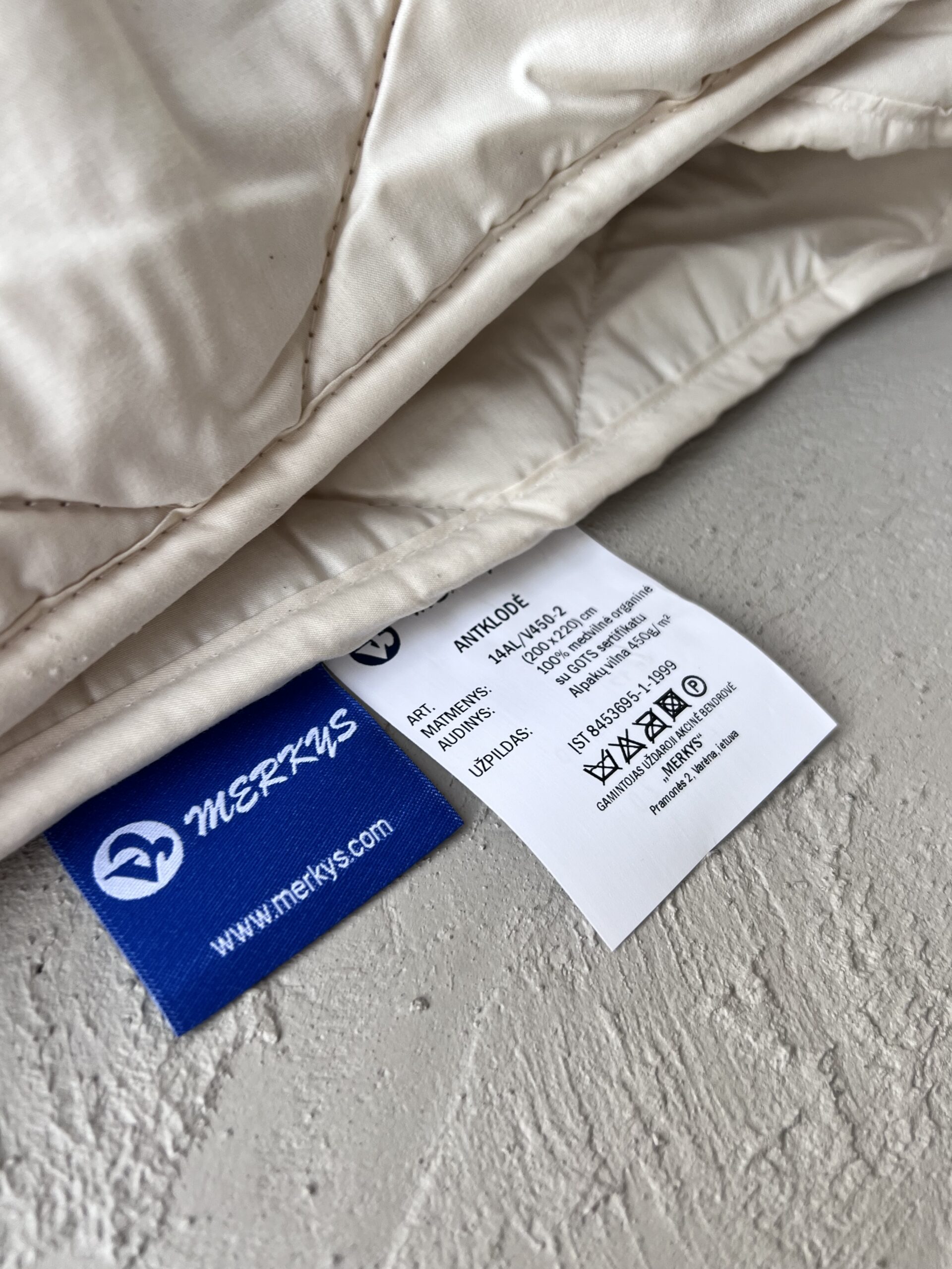 MERKYS 100% alpaca wool blanket