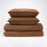 WoolLando natural camel wool bedding BROWN