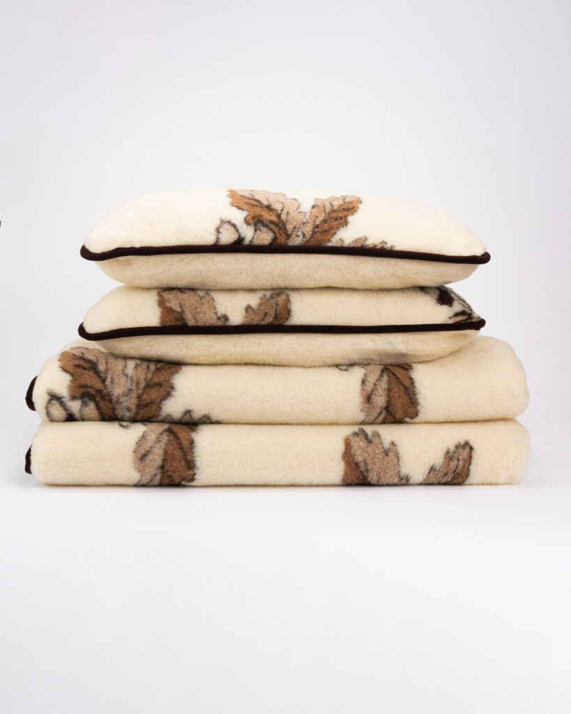 WoolLando natural merino wool bedding OAK