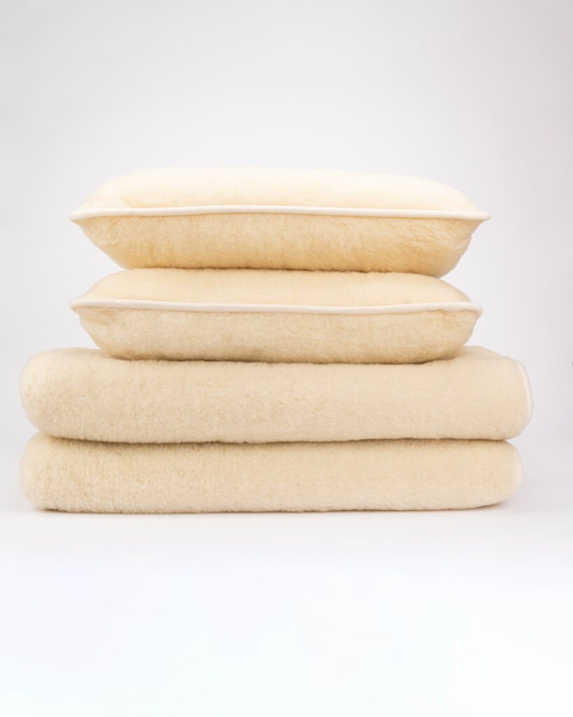 WoolLando natural merino wool bedding CREAM