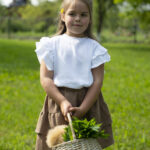 Muslin cotton set LITTLE NUT