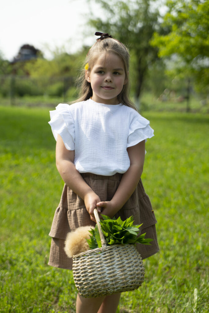 Muslin cotton set LITTLE NUT