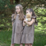 Muslin cotton dress MEADOW BREEZ