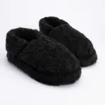 WoolLando merino wool ankle slippers – GRAPHITE
