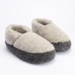 WoolLando natural merino wool ankle slippers – LEAD