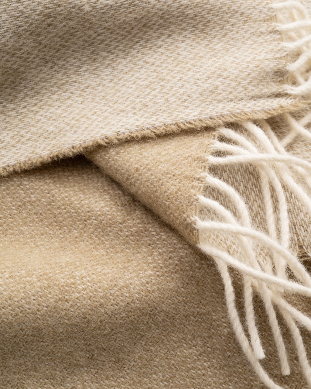 WoolLando 100% NEW ZEALAND wool luxury blanket SAND