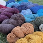 100% sheep wool yarn set - BRIGHT COLOURS - 10kg
