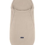 Zaffiro woolen footmuff – sleeping bag for stroller FELTED BEIGE