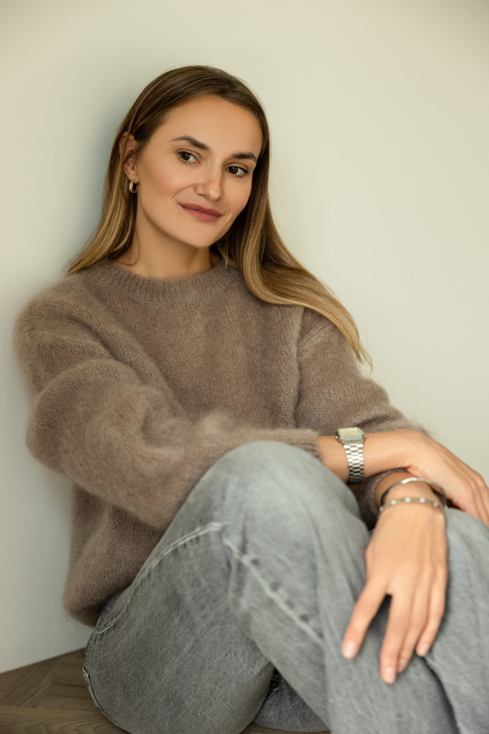 Women’s mohair wool sweater