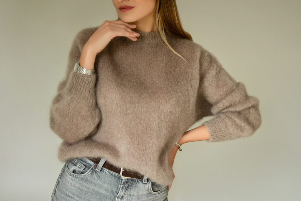 Women’s mohair wool sweater