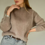 Women’s mohair wool sweater