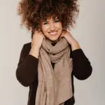 Warm Scarf with Natural Wool CHARM