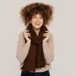 Warm Scarf with Natural Wool COZY