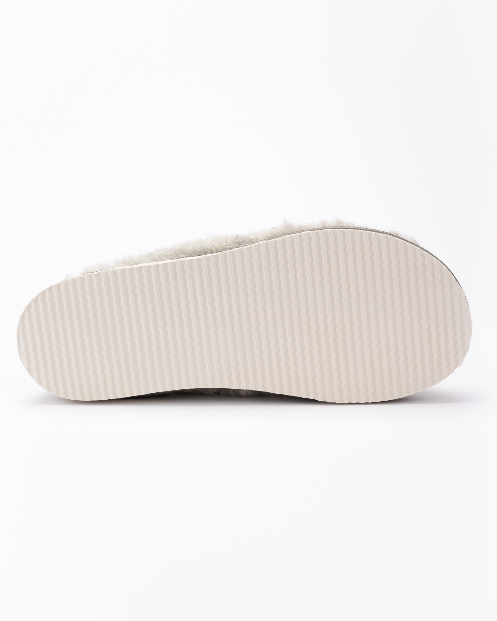 WoolLando merino wool grey slippers MIGLA