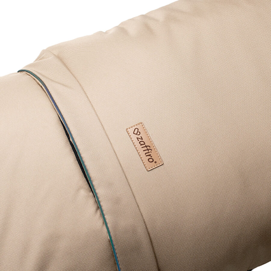 Natural wool baby footmuff / sleeping bag – CREAM, Zaffiro