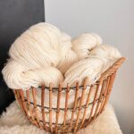 60% Siberian Husky Dog Wool, 40% Sheep Wool 1 kg – WHITE, WoolLando