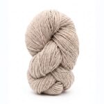 50% sheep wool, 50% dog wool yarn 1 kg – BROWN, WoolLando