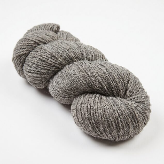 50% dog wool / 50% sheep wool yarn 1 kg – DARK GREY, WoolLando