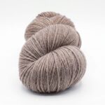 Alpaca wool yarn 100 g – BROWN, WoolLando